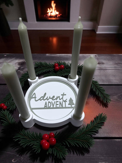 Mini Adventskranz | Handmade | Adventsdeko