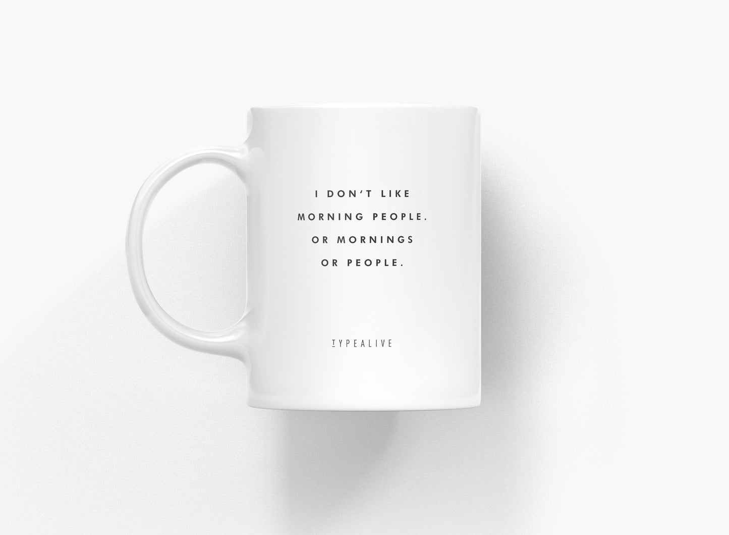 Tasse aus Keramik / Morning People