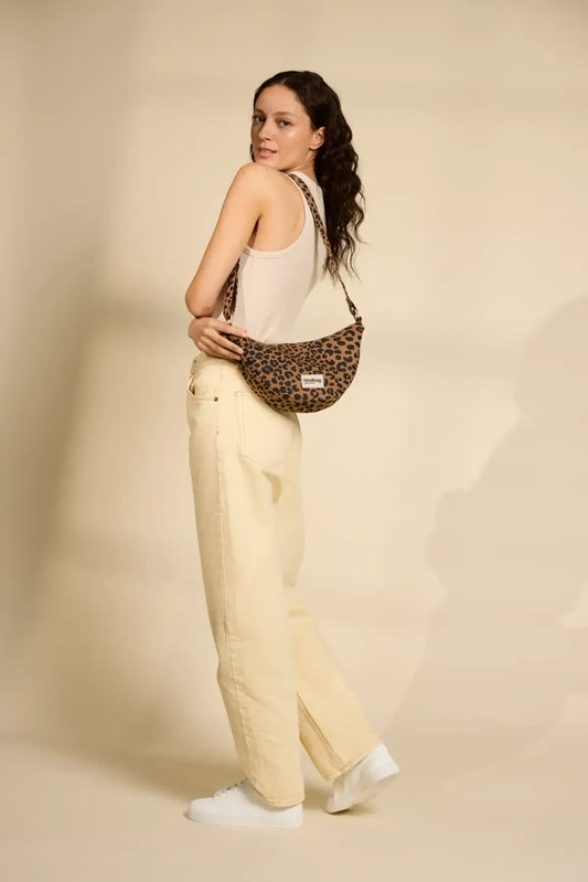 Andrea Gürteltasche Leopard Zimt