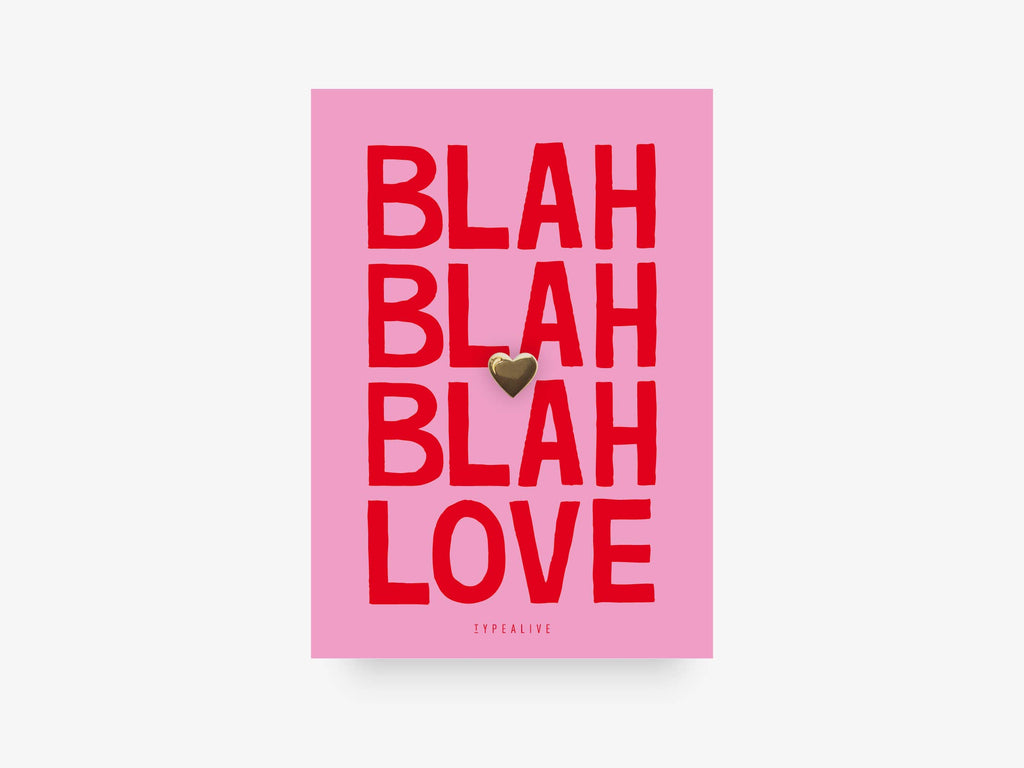 Pin / Blah Blah Love