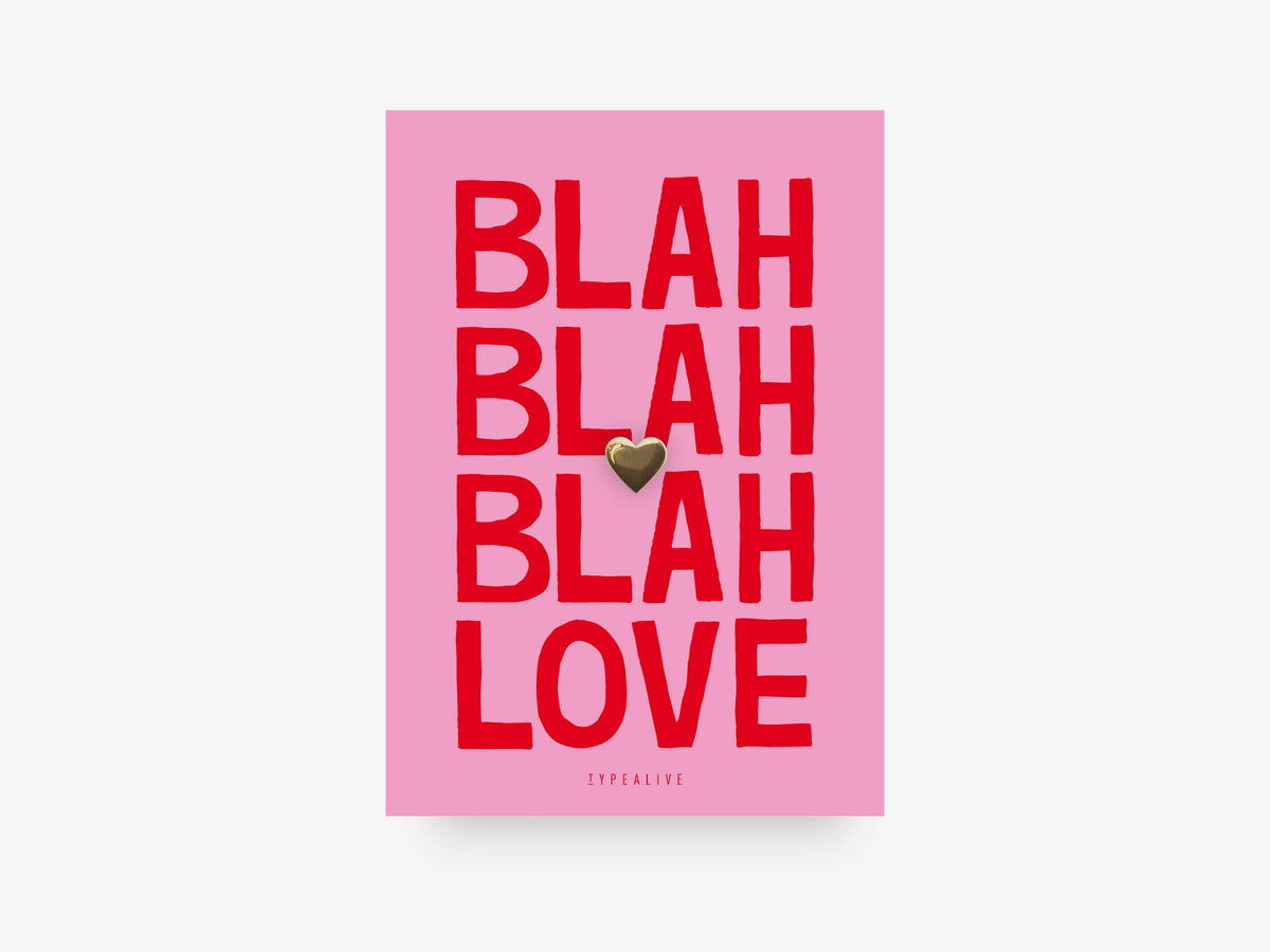 Pin / Blah Blah Love