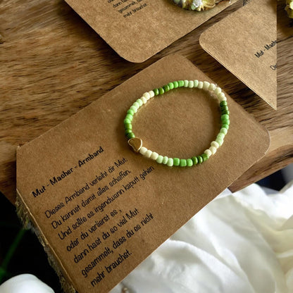 Mut - Macher - Armband | Armband | Mutmachen - Geschenk zur Einschulung