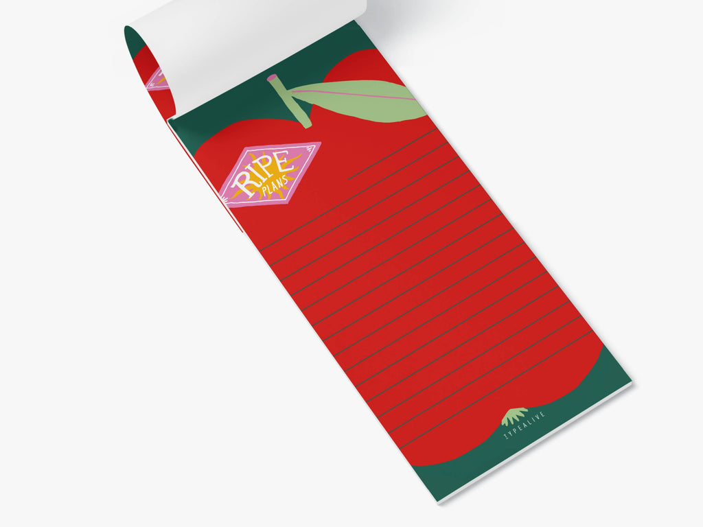 Notepad "slim" / Ripe Plans