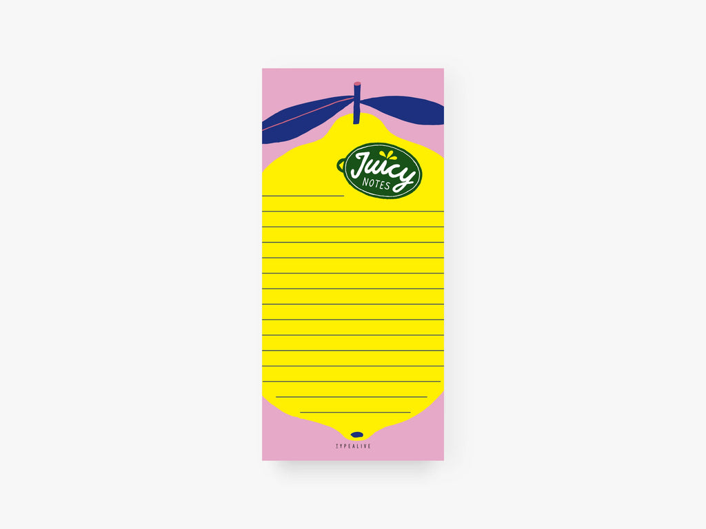 Notepad "slim" / Juicy Notes