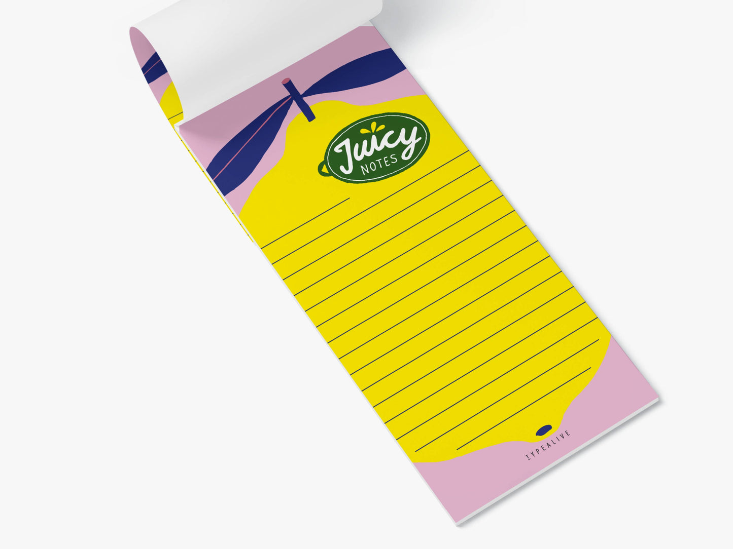 Notizblock "schmal" / Juicy Notes