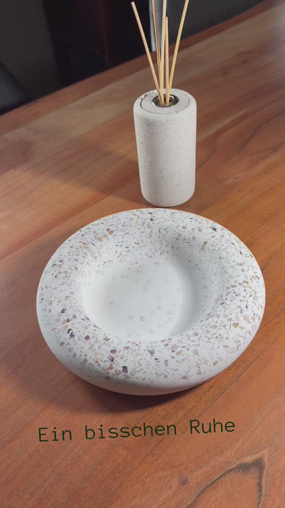 Schale mit Kerzensand – big Bowl