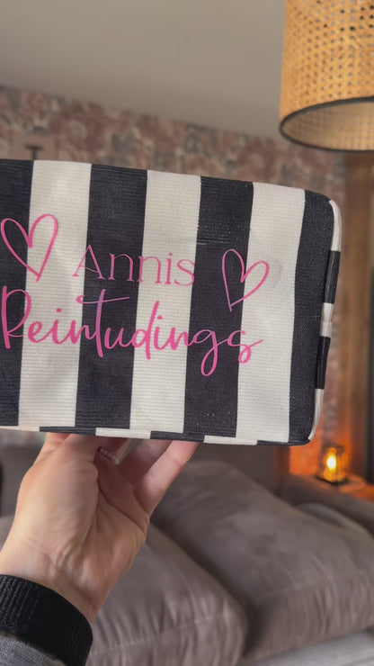 Personalisierte Kosmetiktasche | Make-up Tasche mit Name | Individuell bedruckt | Geschenk für Frauen | Selfcare Bag | Reise Organizer