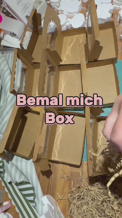 Mal Set Gipsfiguren - Geschenk Box