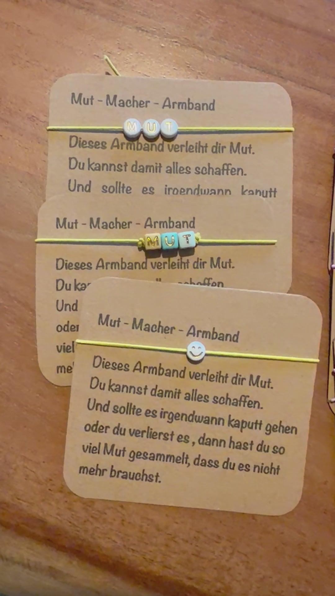 Mut Mach Armband