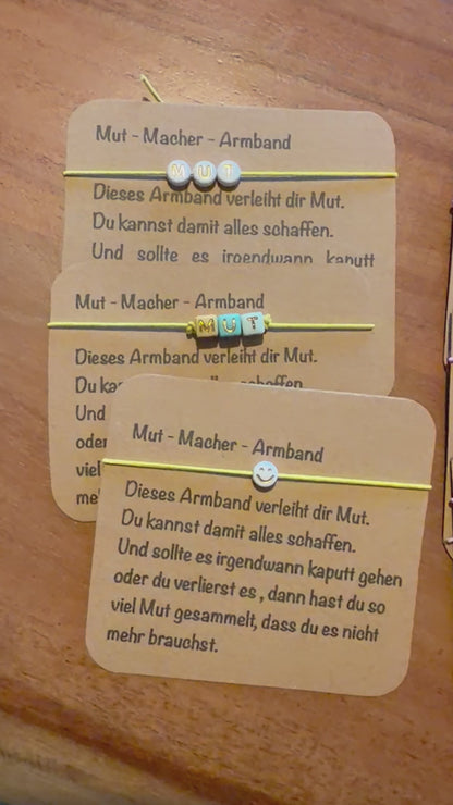 Mut Mach Armband