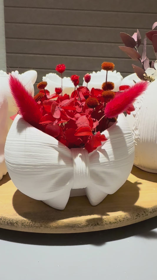 Trockenblumen Arrangements Blumenmädchen & co handgegossen