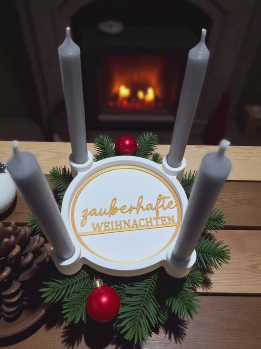 Mini Adventskranz | Handmade | Adventsdeko